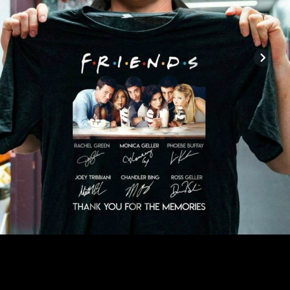 Friends tv show SIGNED t-shirt.